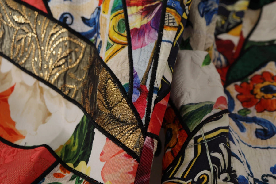 Dolce & Gabbana 52% Cotton trousers in multicolor