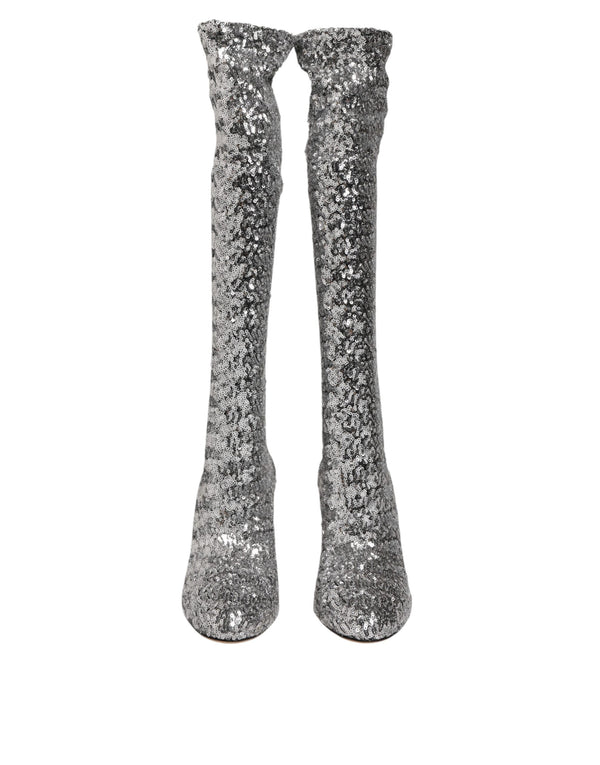 Dolce & Gabbana 62% PA boot in silver