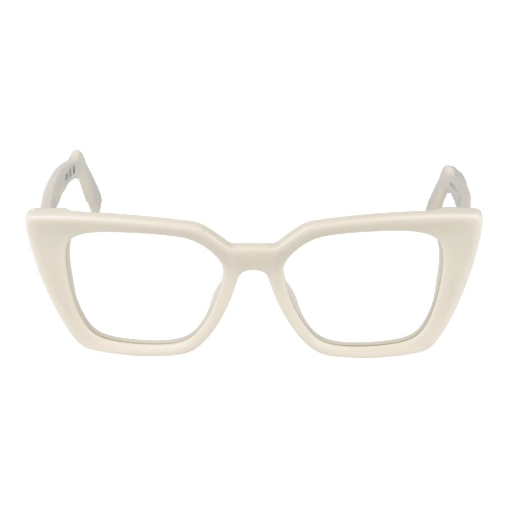 White Acetate Glasses (frames) Accessory