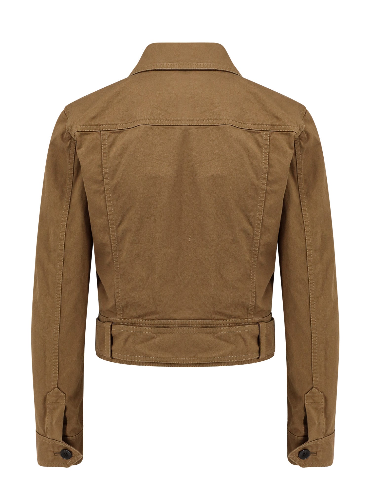 Saint Laurent Jackets Beige Cotone Certificato