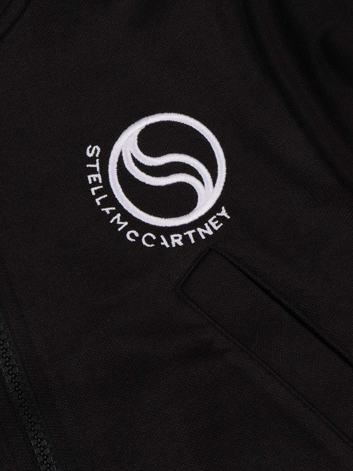 JERSEY CARDIGAN Black Cotton Elastane
