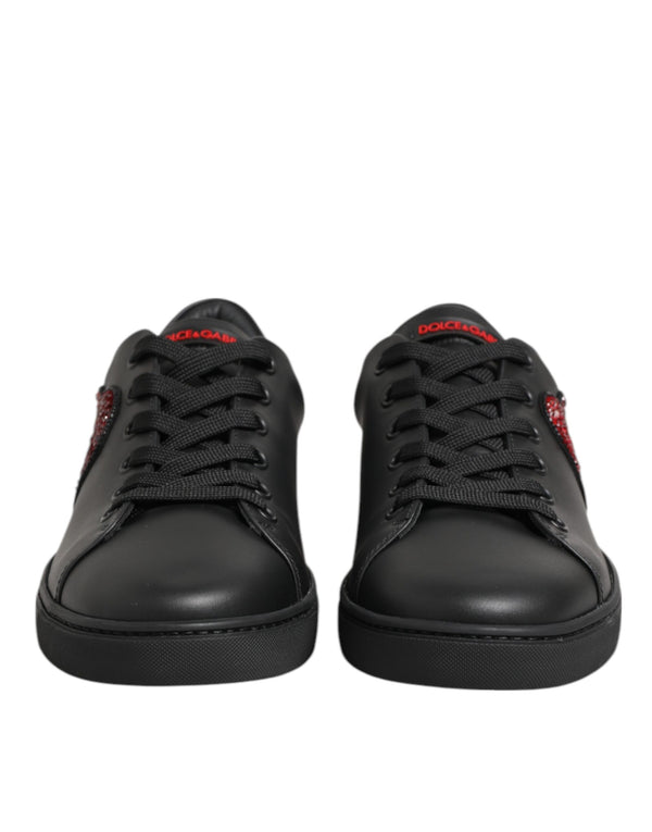 Dolce & Gabbana 100% Calf Leather sneaker in black