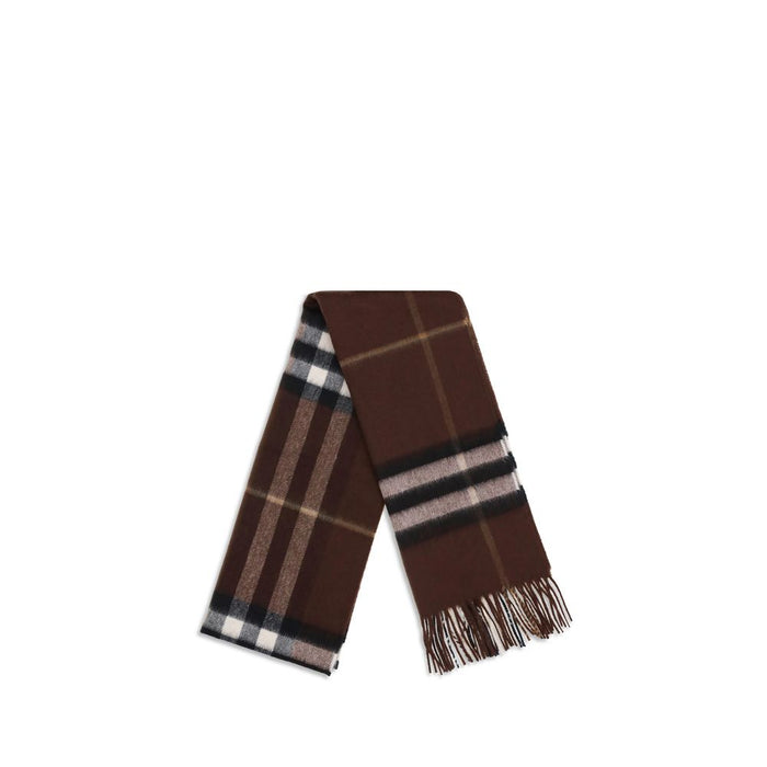 Burberry 100% Cashmere scarf in brown — view 2