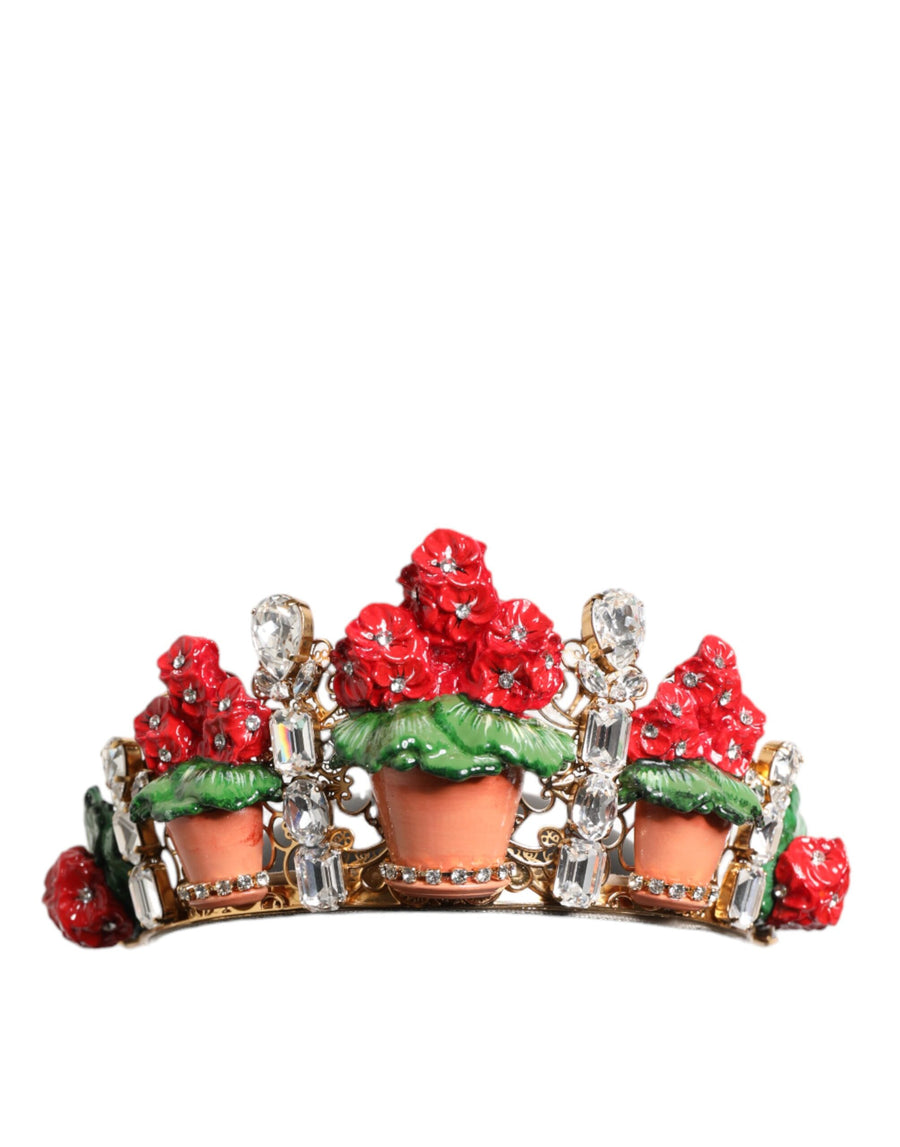 Dolce & Gabbana Brass 52% tiara in multicolor