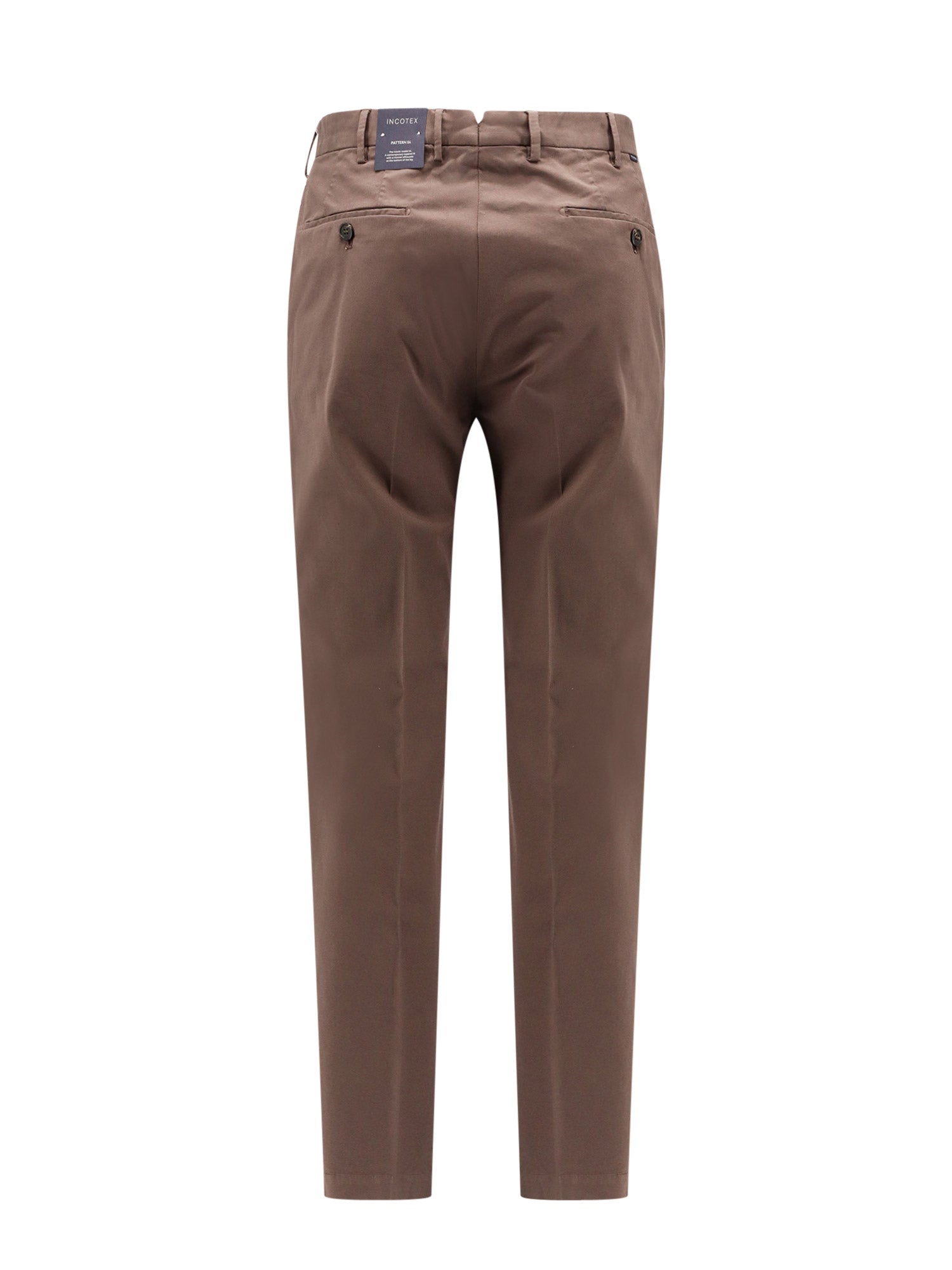 Incotex Rtw Brown Cotone Elastan