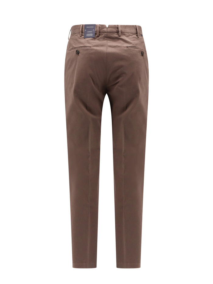 Incotex Rtw Brown Cotone Elastan
