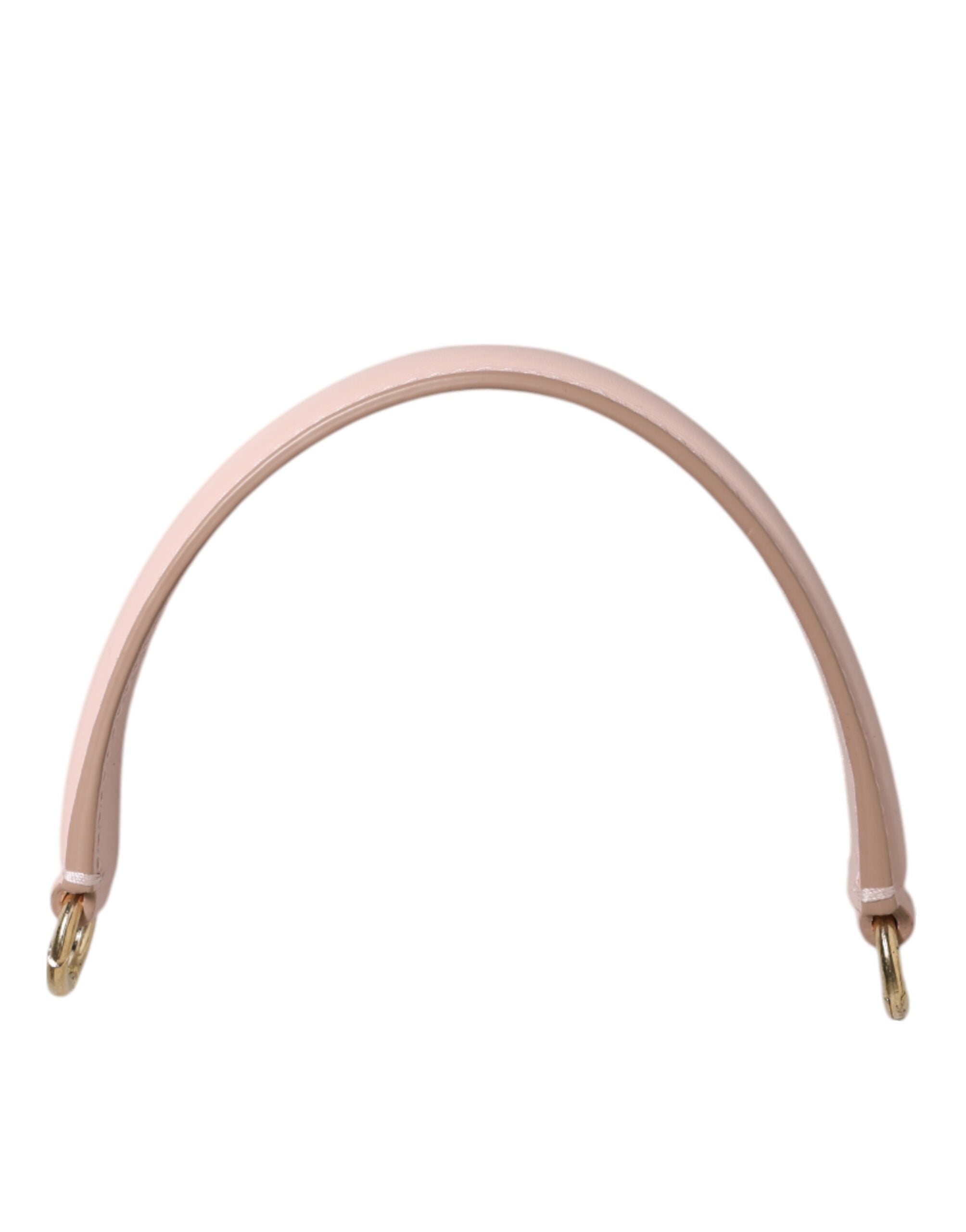 Strap Pink Leather Gold Tone Big Bag Handle Shoulder Accessory