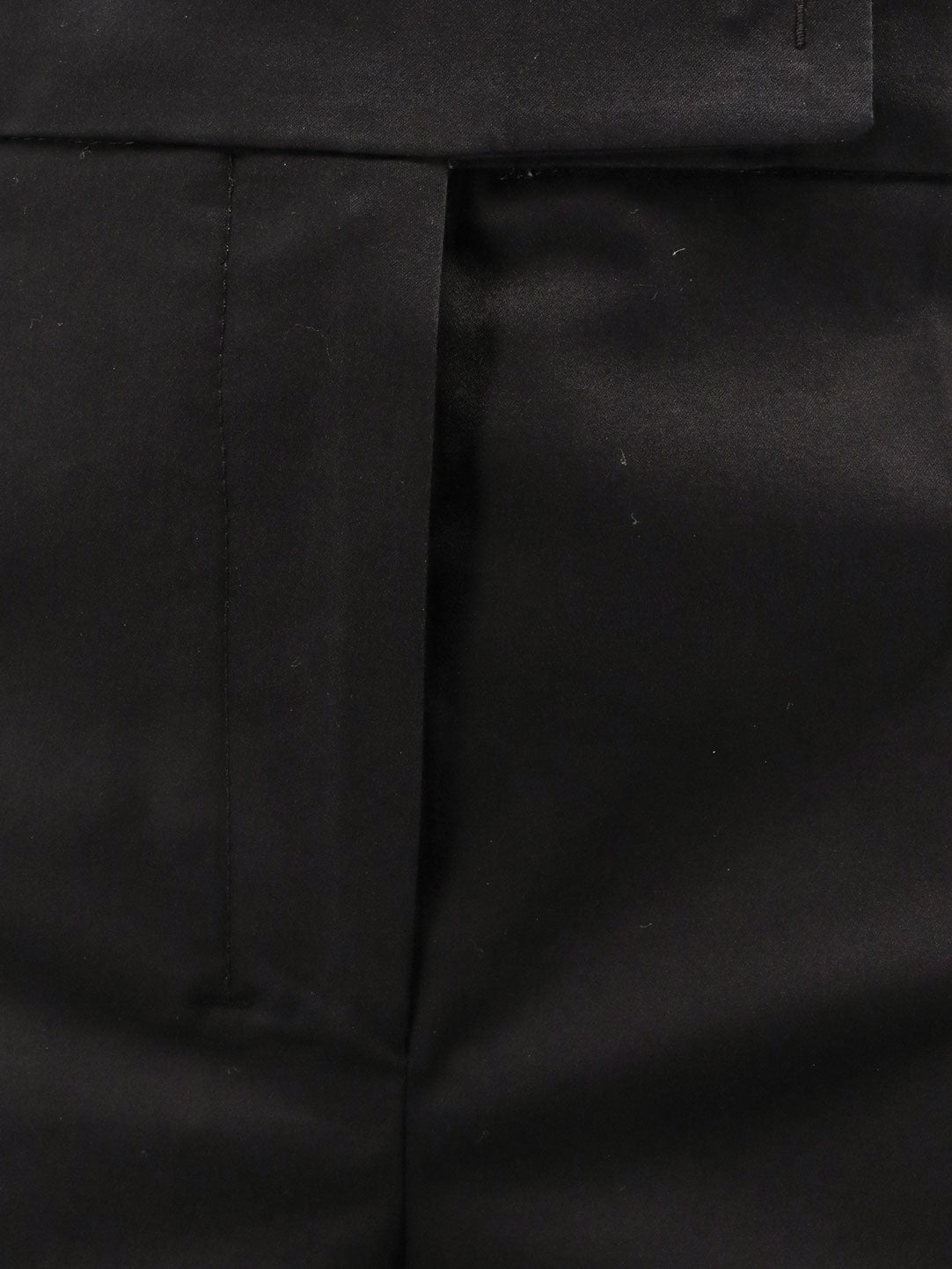S MAX MARA RTW Black Cotone Elastan