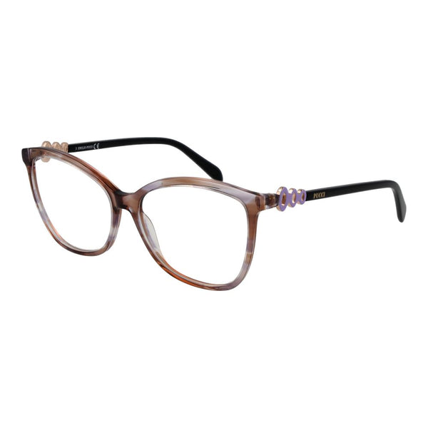 Emilio Pucci PU-1056395 Plastic frame eyeglasses in brown