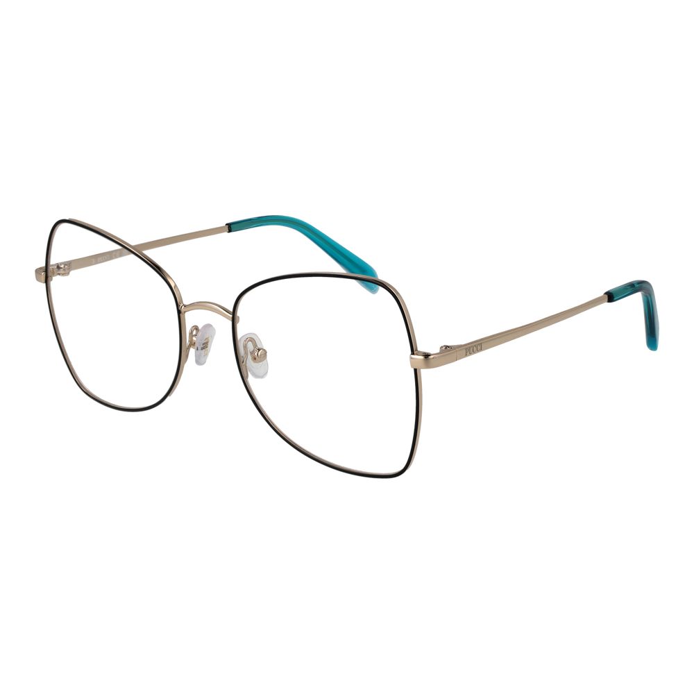Black Metal Glasses (frames) Accessory