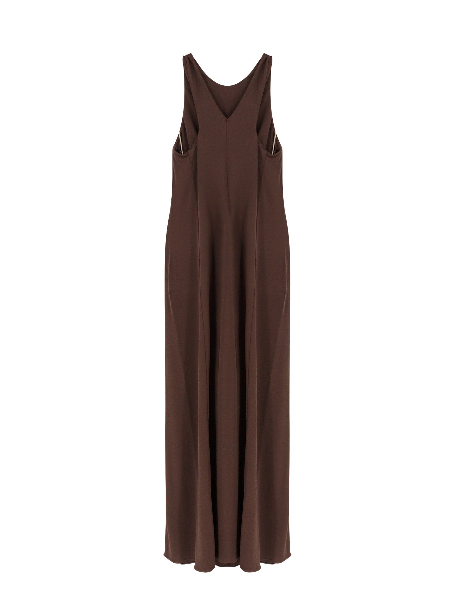 Max Mara Dresses Brown Viscosa Elastan