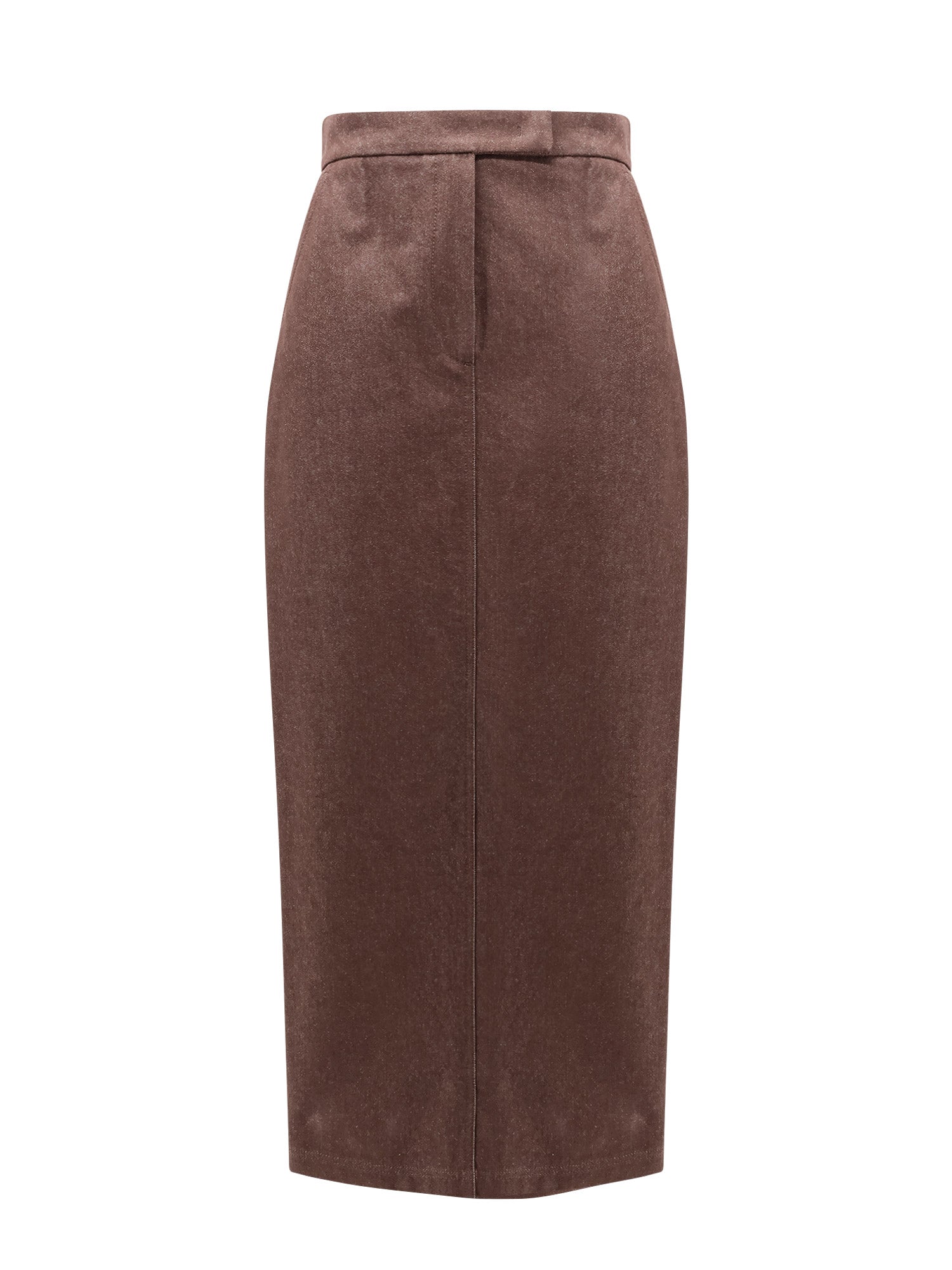Max Mara Skirts Brown Cotone