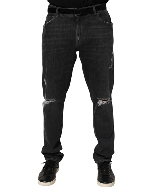 Dolce & Gabbana 98% Cotton jeans in black