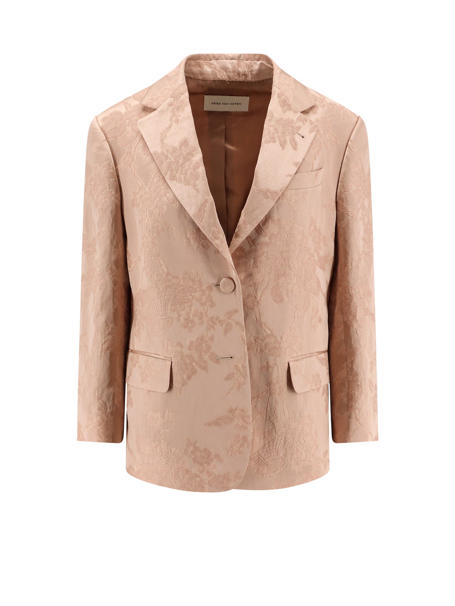 Dries Van Noten Clothing Pink Lino Viscosa