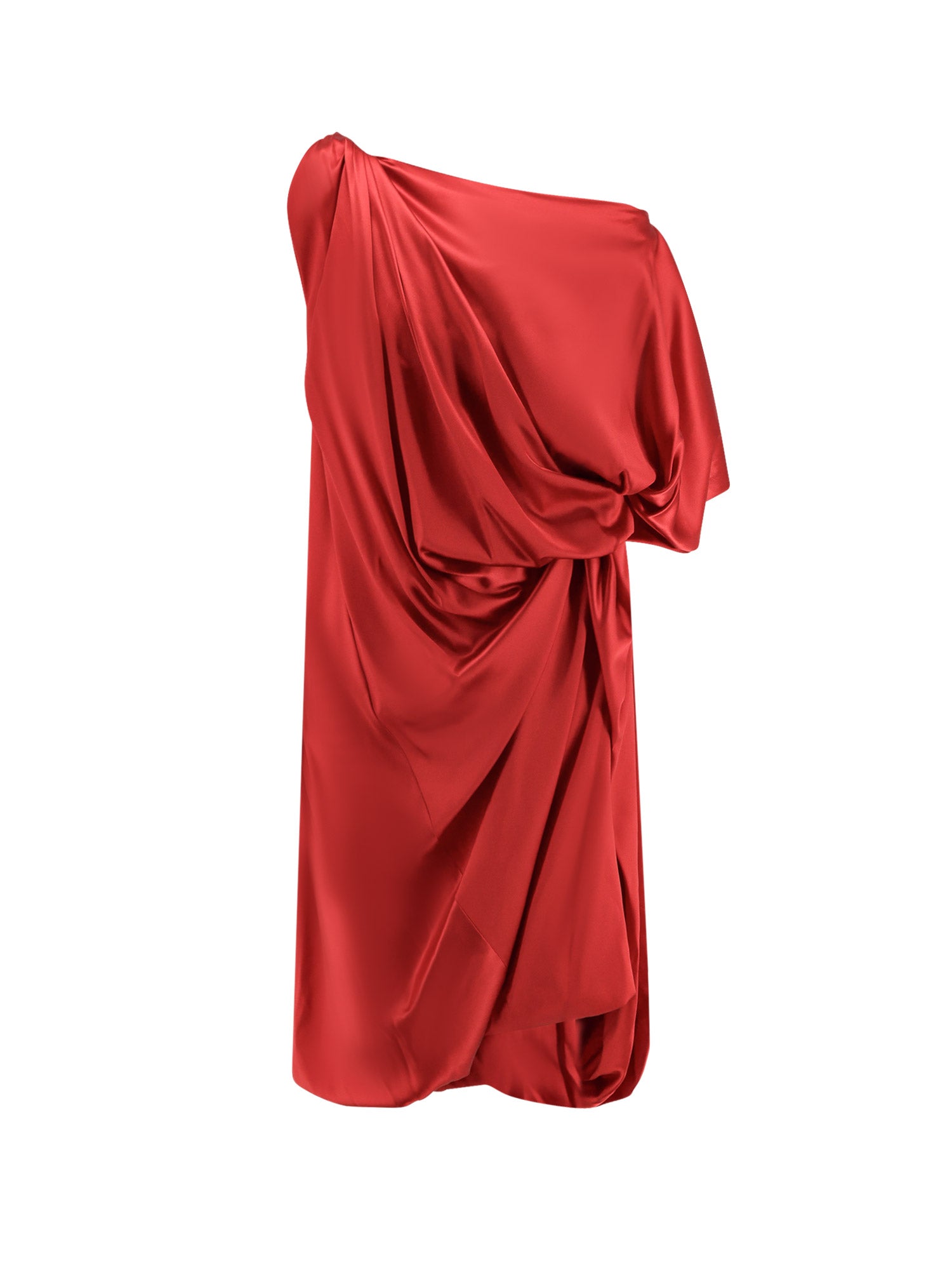 Dries Van Noten Dresses Red Seta Elastane