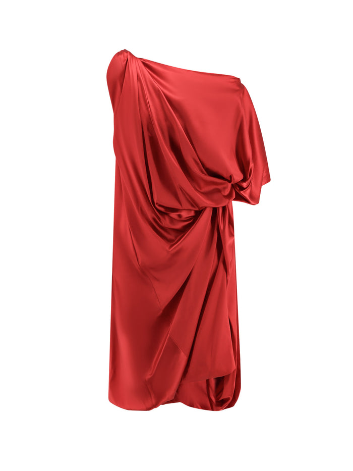 Dries Van Noten Dresses Red Seta Elastane