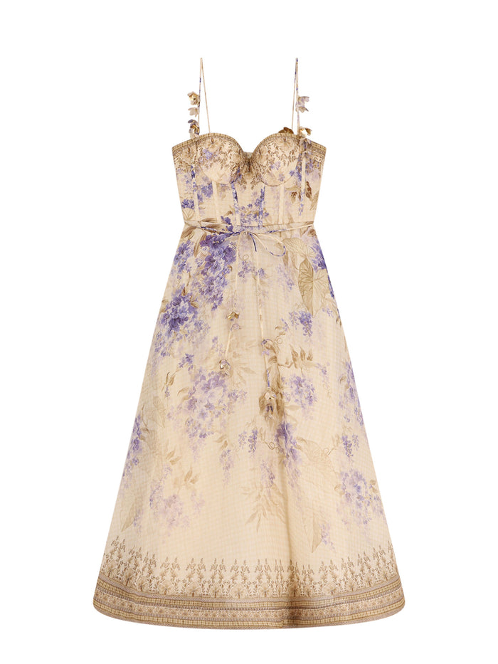 Zimmermann Dresses Purple Lino Seta