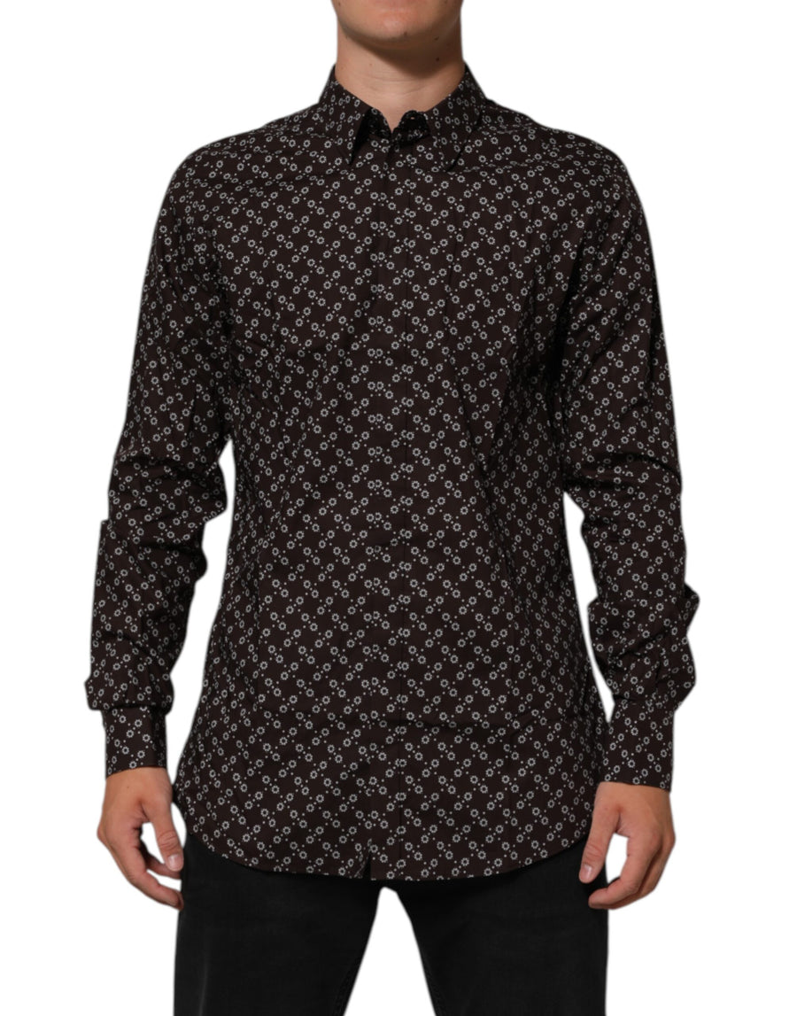 Dolce & Gabbana 100% Cotton shirt in brown