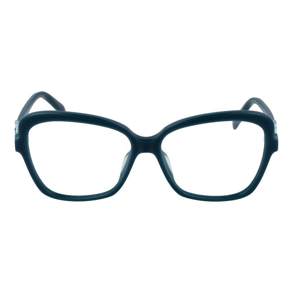 Turquoise Plastic Glasses (frames) Accessory