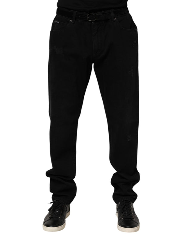 Dolce & Gabbana 100% Cotton jeans in black