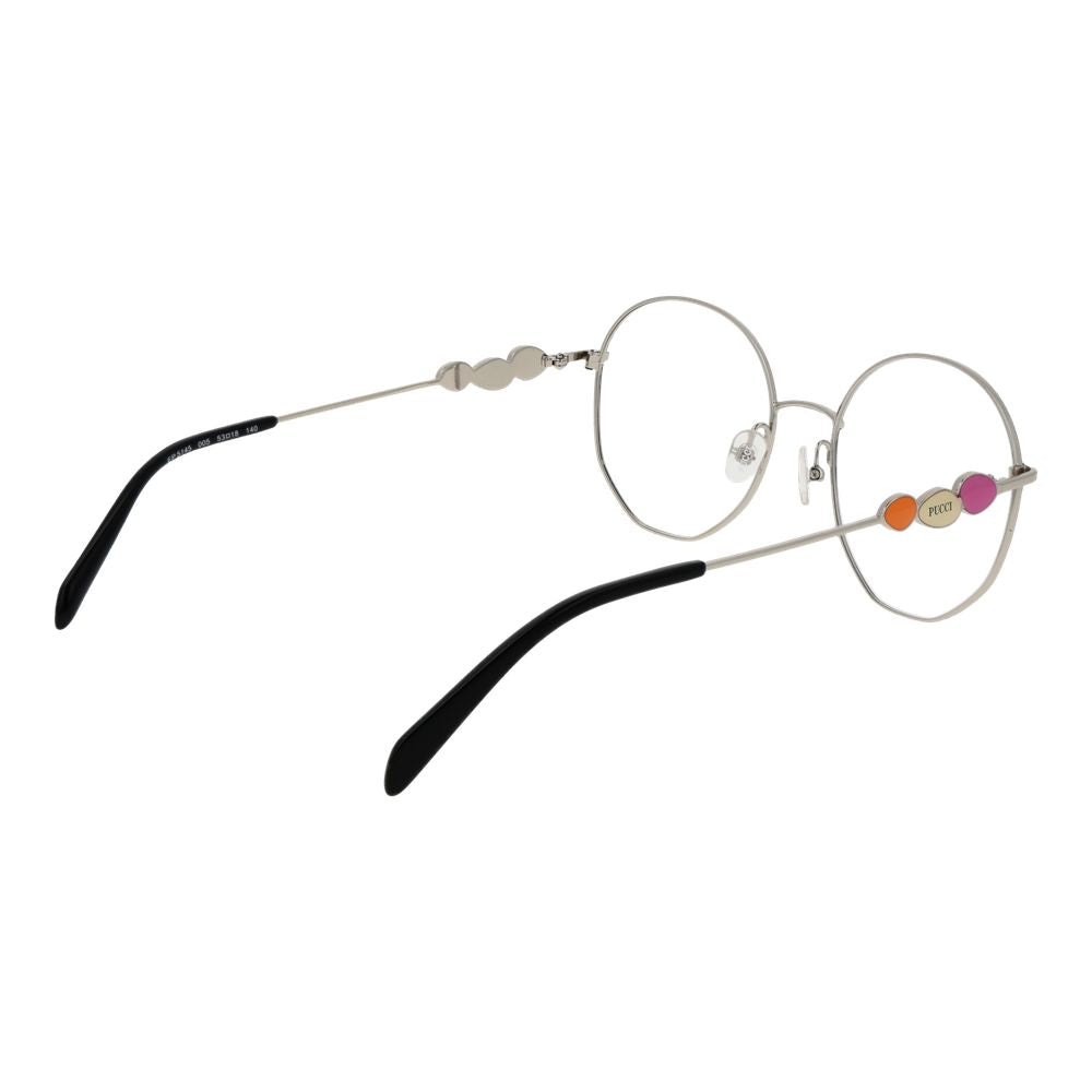 Black Metal Glasses (frames) Accessory