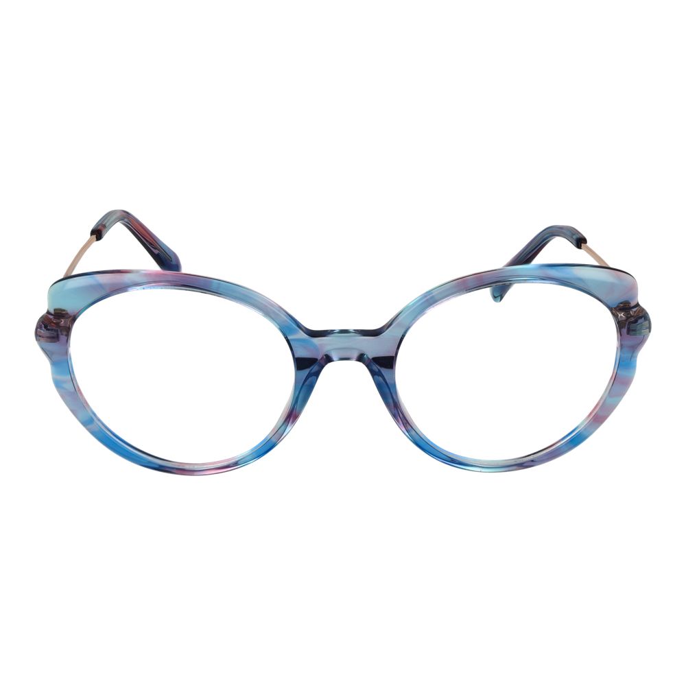 Blue Plastic Glasses (frames) Accessory