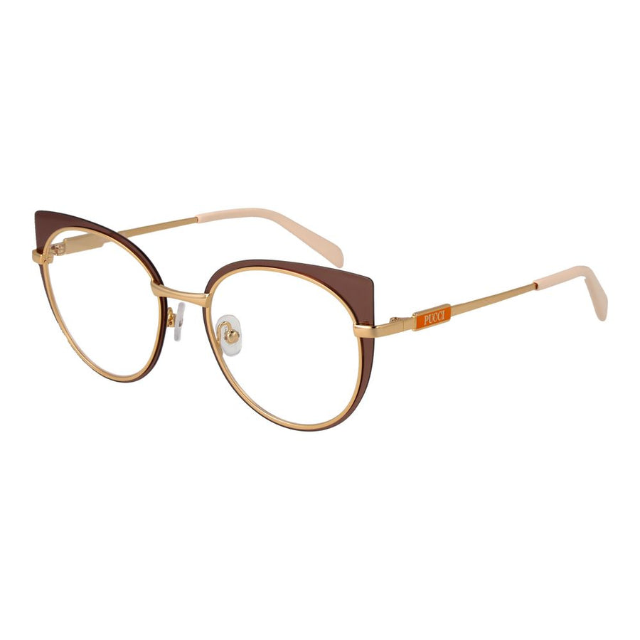 Emilio Pucci PU-1062252 Metal frame eyeglasses in brown