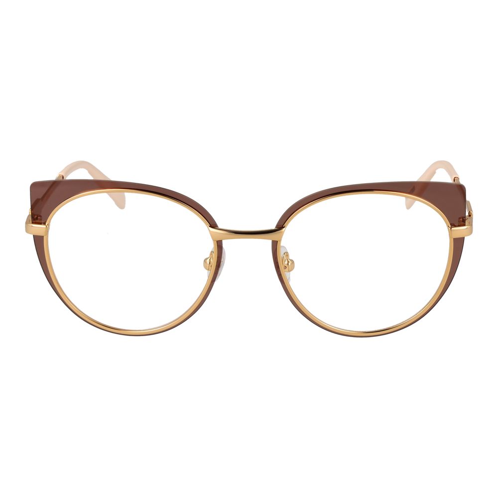 Brown Metal Glasses (frames) Accessory