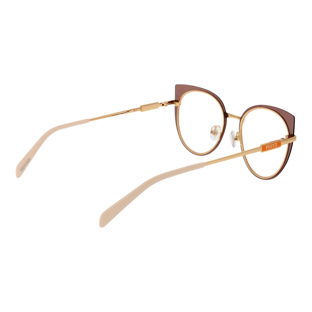 Brown Metal Glasses (frames) Accessory