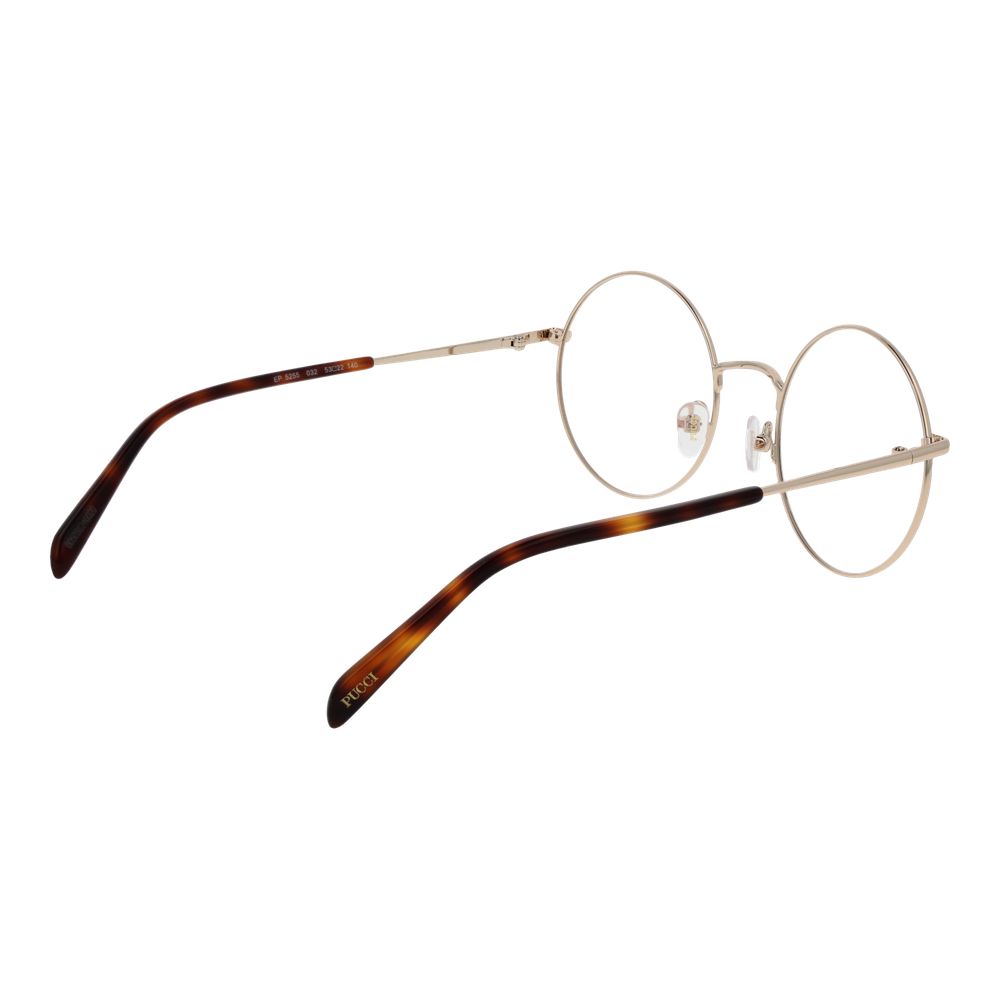 Gold Metal Glasses (frames) Accessory