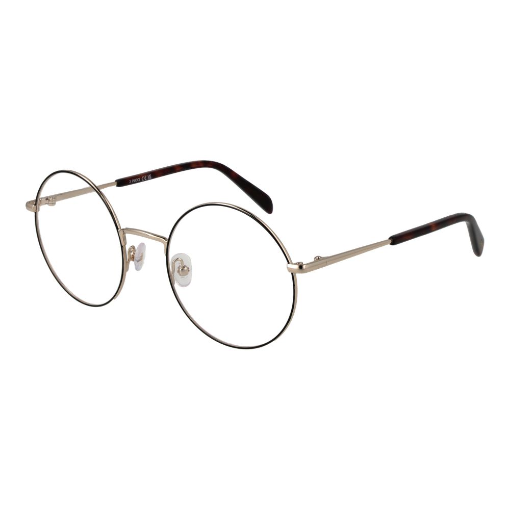 Black Metal Glasses (frames) Accessory