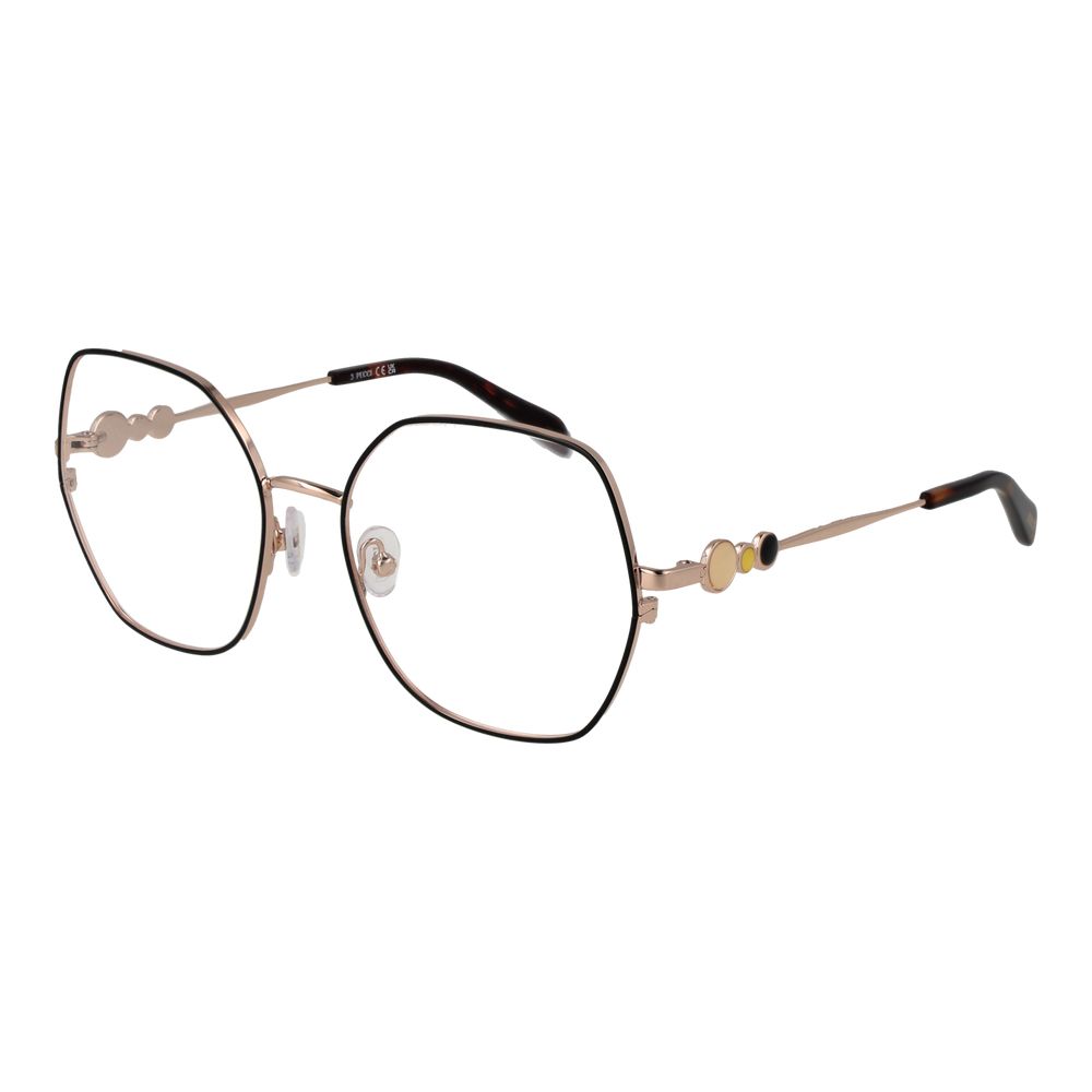 Black Metal Glasses (frames) Accessory