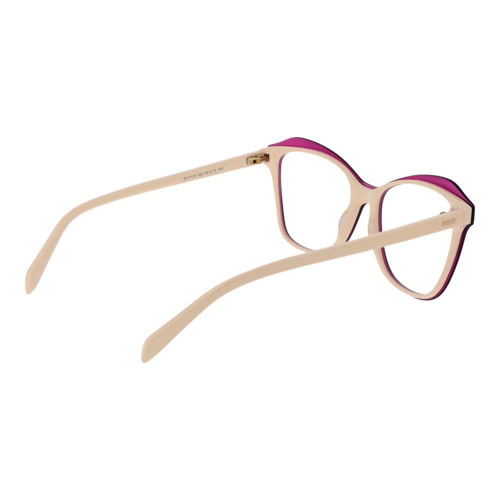 Purple Plastic Glasses (frames) Accessory