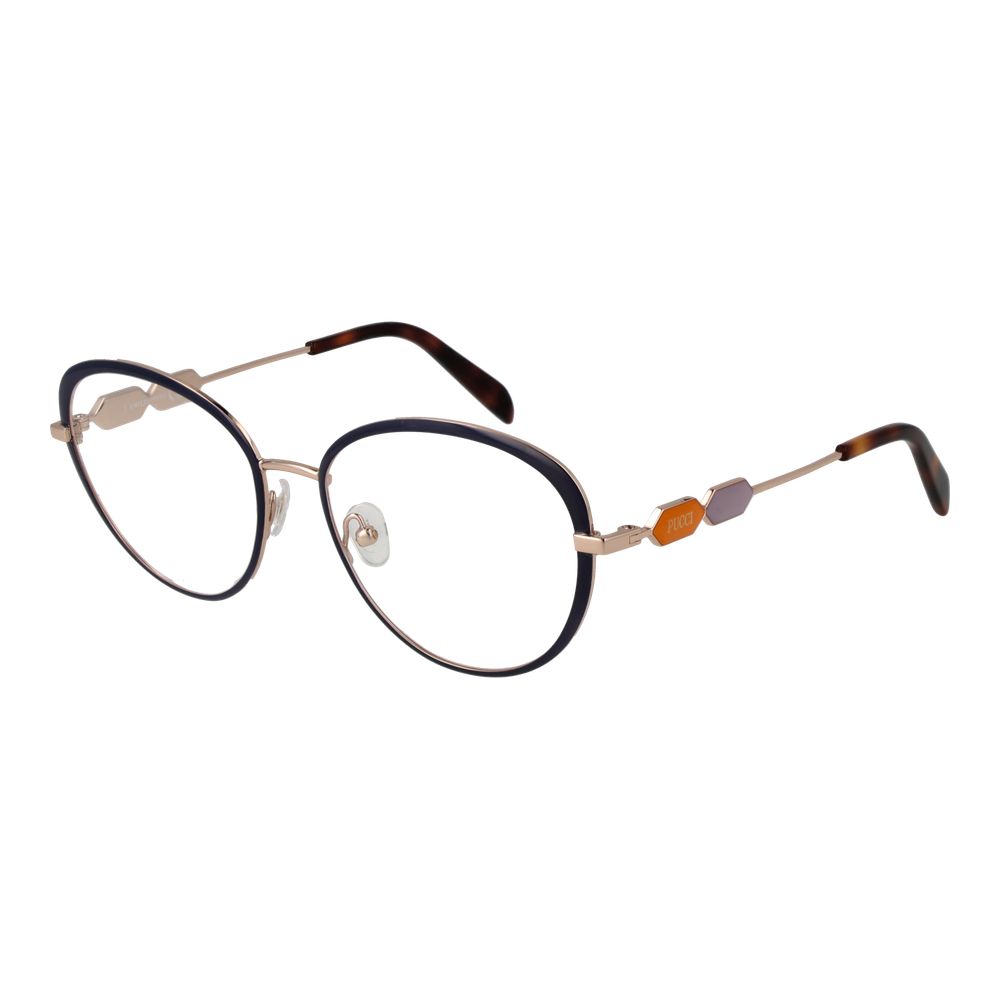 Blue Metal Glasses (frames) Accessory