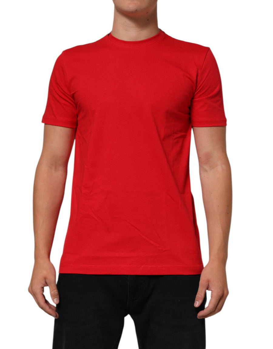 Dolce & Gabbana 100% Cotton t-shirt in red