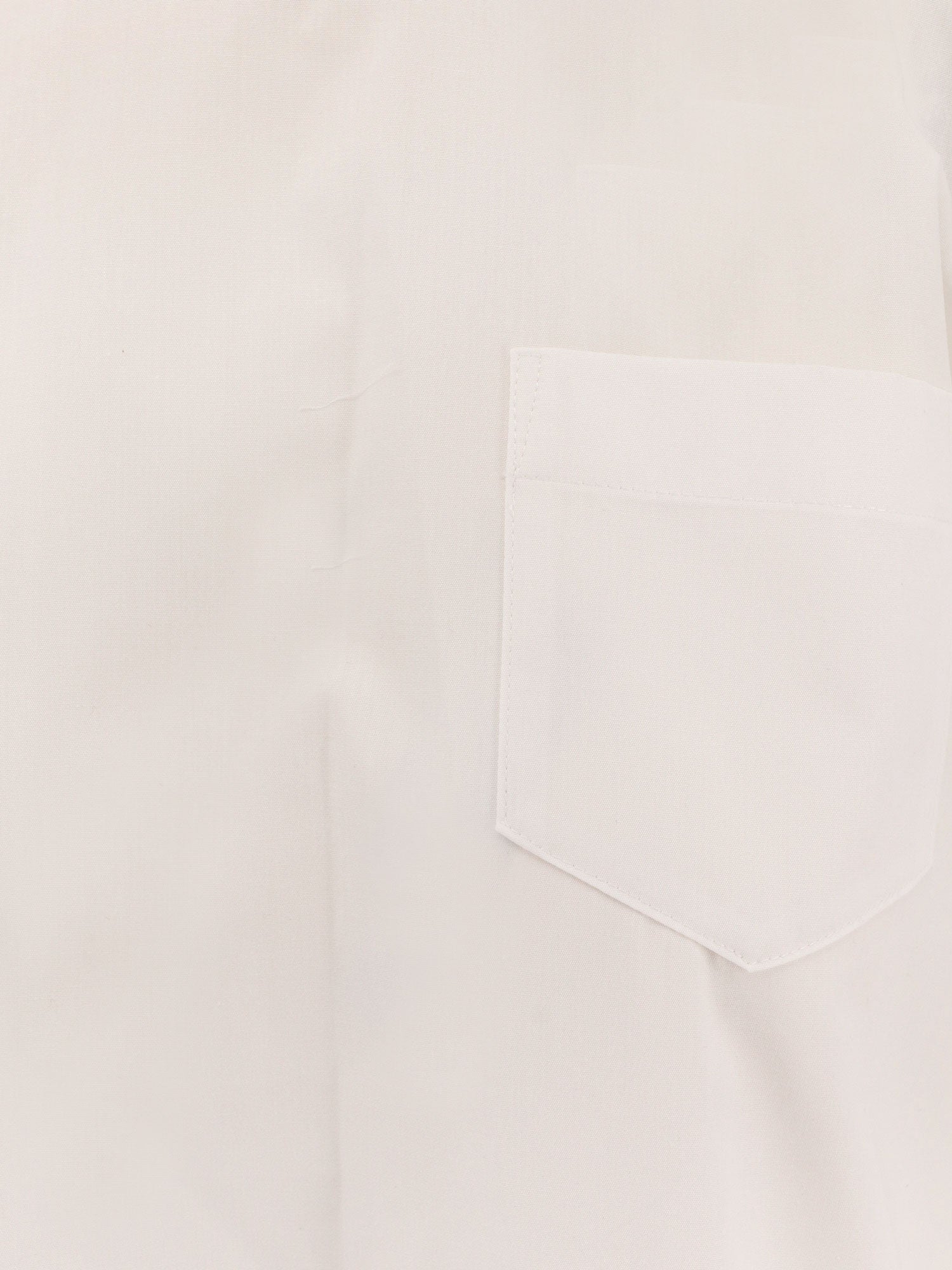 Sacai Dresses White Poliestere Cotone