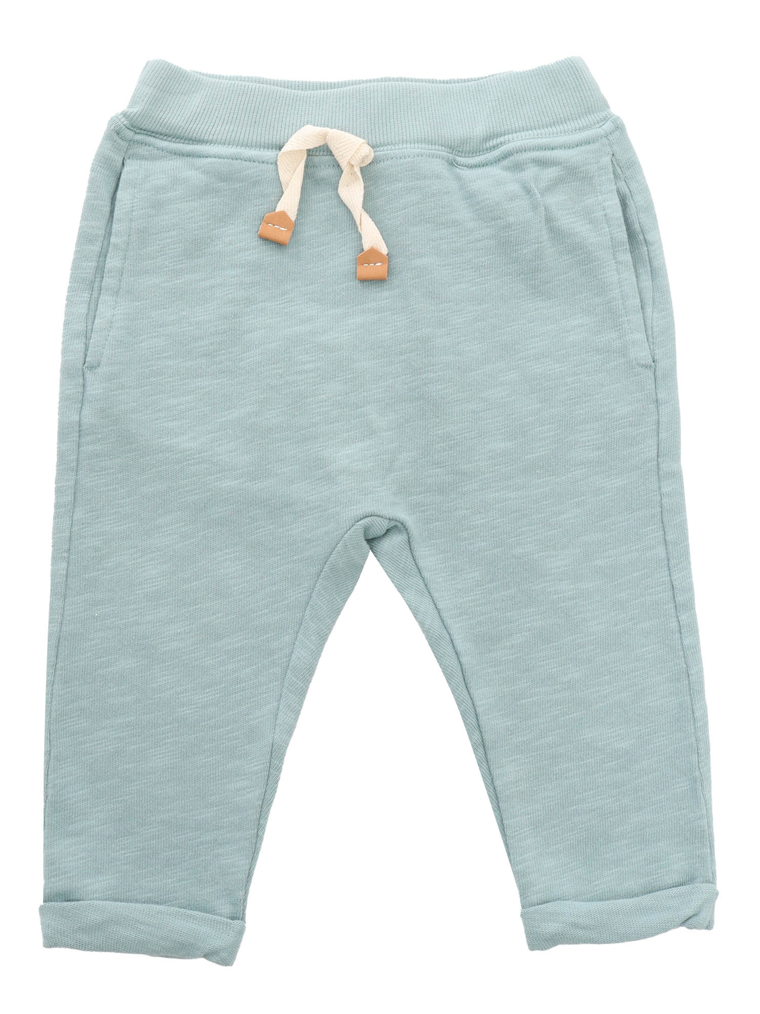 Light blue joggers Grey Cotton Pant