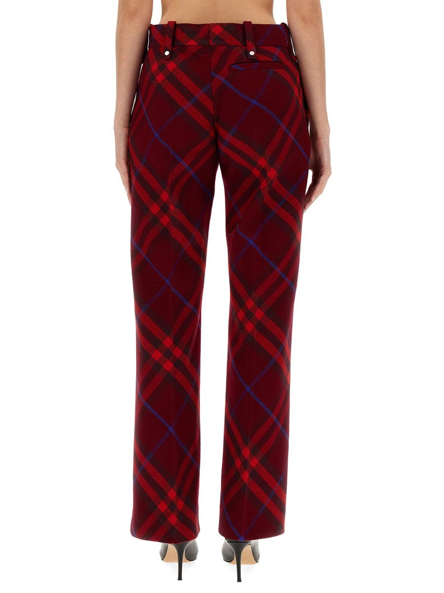 Wool Pants Multicolour Virgin Trousers