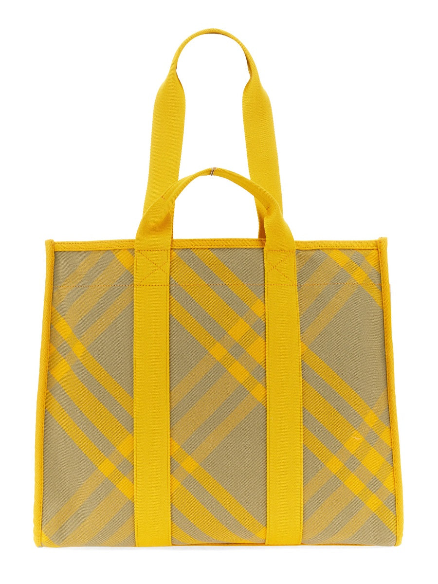 Shopper Bag Yellow Cotton Handbags