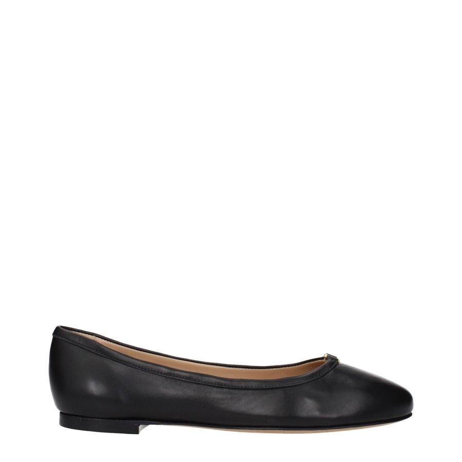 Chloé Leather ballet flat in black