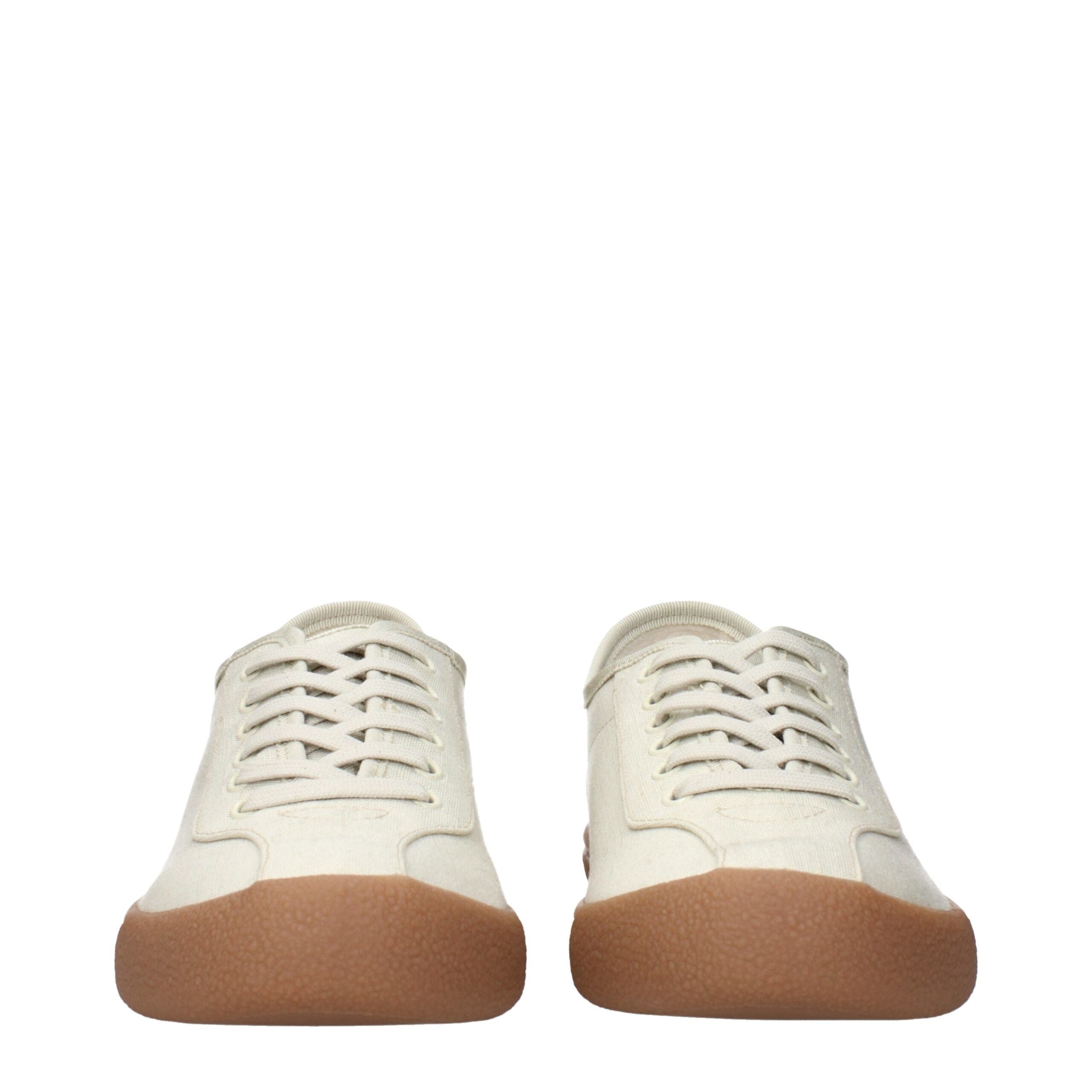 The Row sneaker in beige — view 3