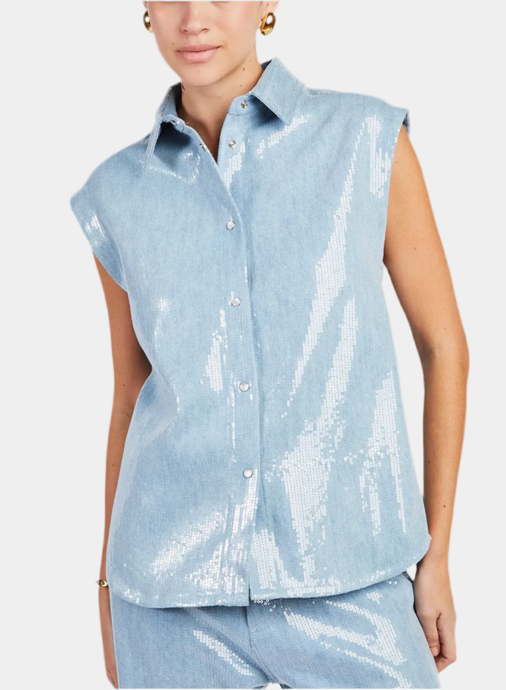 Camicia Denim Paillettes __single__