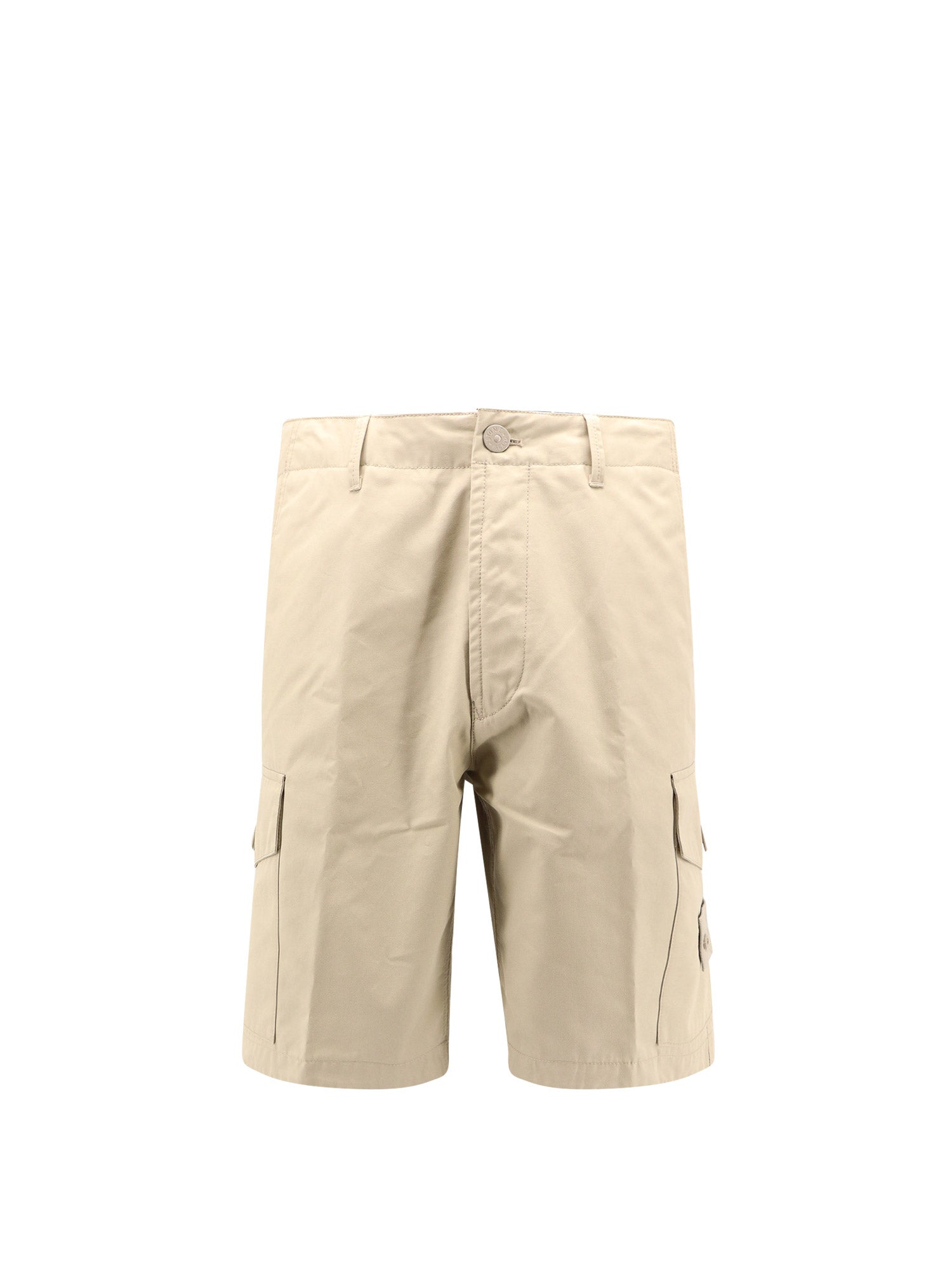 Stone Island Shorts Beige Cotone Organico