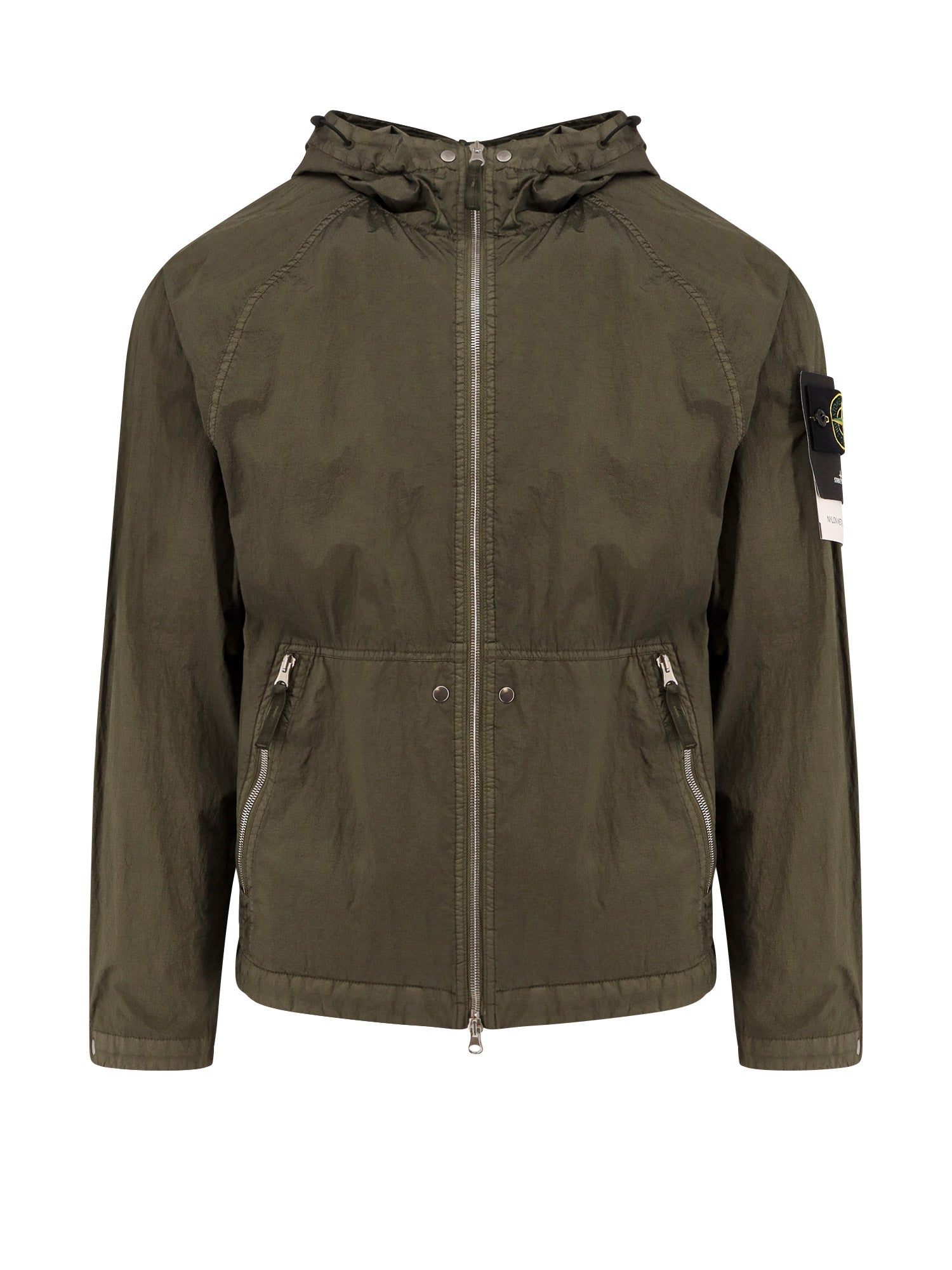 Stone Island Jackets Green Poliammide