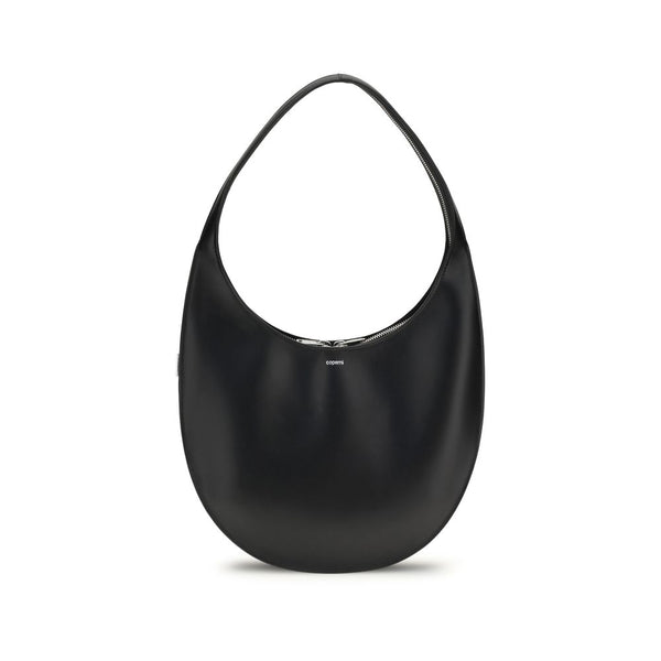Coperni 100% Calf Leather Bos Taurus shoulder bag in black