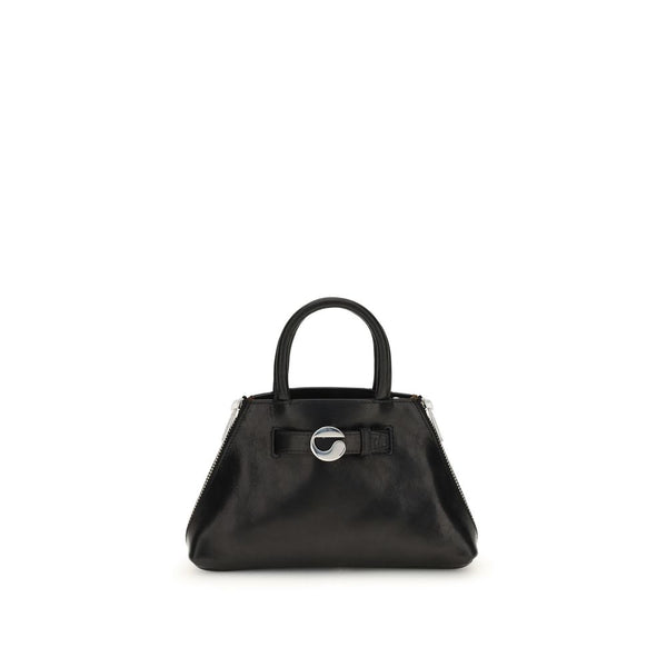 Coperni 100% Calf Leather Bos Taurus shoulder bag in black