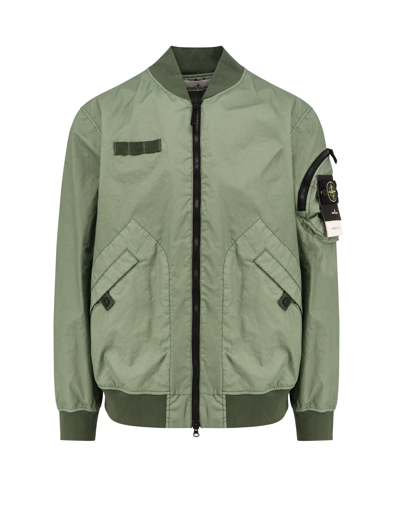Stone Island Jackets Green Poliammide