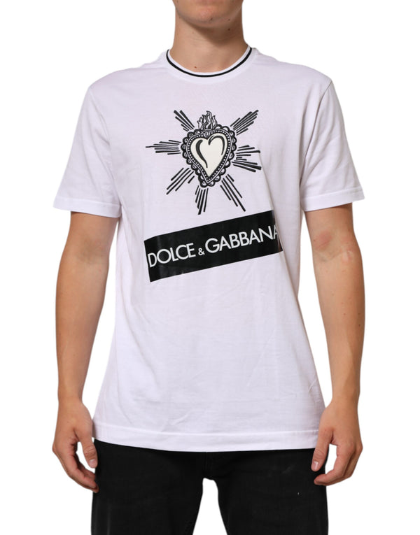 Dolce & Gabbana 100% Cotton t-shirt in white