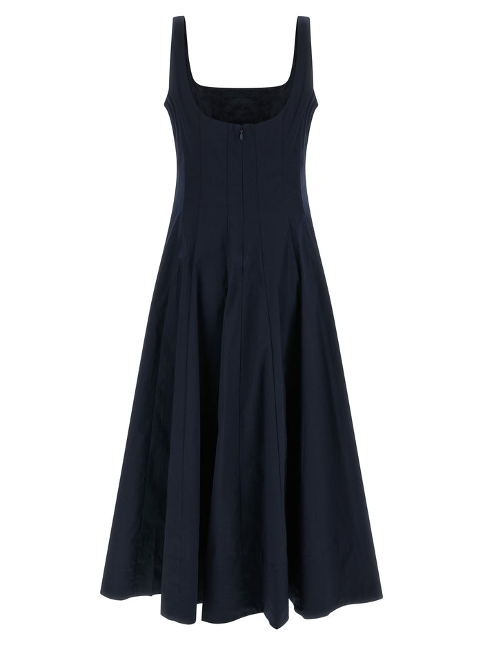 Wells dress Blue Cotton