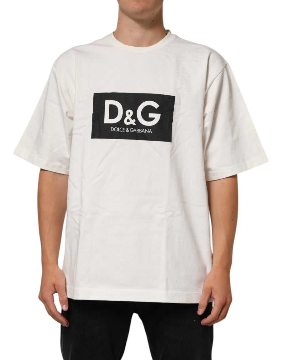 Dolce & Gabbana 100% Cotton t-shirt in white